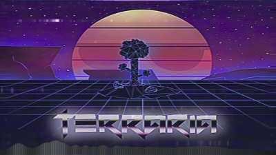 I remixed the Terraria overworld soundtrack (background image by ChesterTheSchnauzer)