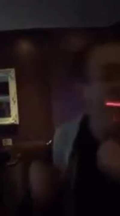 Extinguishing a sparkler with your mouth