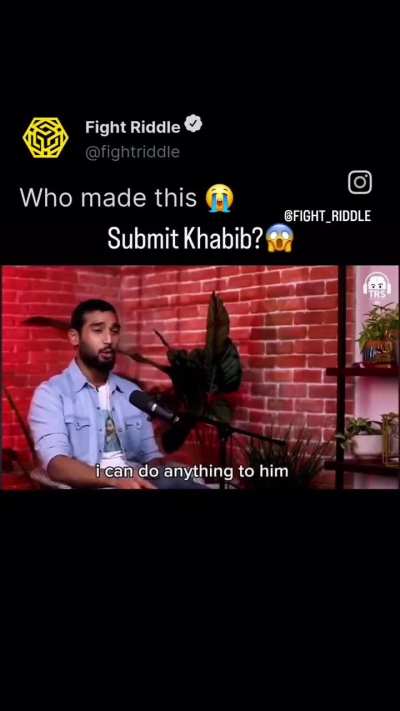 Anshul jubil can submit khabib !!