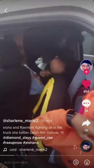 Eisha had a lil nip slip