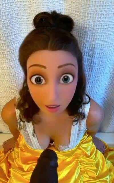 Trying some Beauty and the Beast roleplay