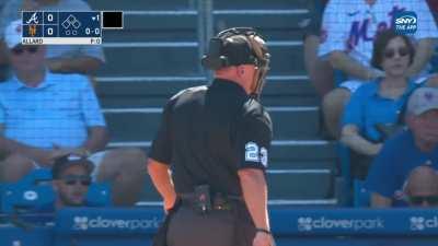 [Highlight] [Highlight] Kolby Allard starts his outing with an automatic ball because PitchCom wasn't working.