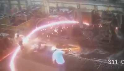 Rolling mill Accident 