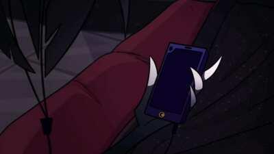 Octavia is listening to some new music