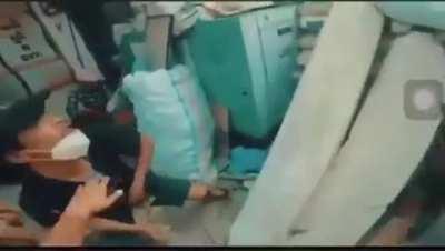 Myanmar pushes back military with fireworks