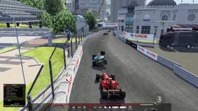 Flying Alonso, almost threw up while playing on VR - just AC things