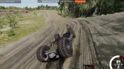 Super Hard Challenge: Drive the Civetta Scintilla upside down on the Derby map