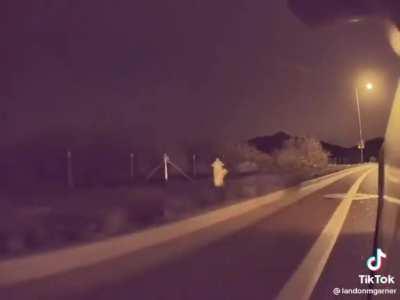 BMW X5 crashes in Phoenix AZ