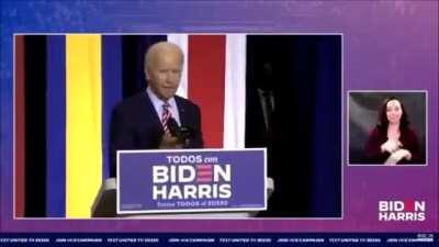 I'm ridin' with Biden