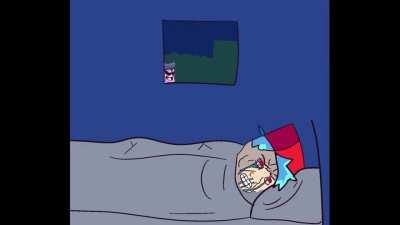 POV: You are boyfriend trying to sleep at 3 am but daddy dearest is upset and wants a rematch