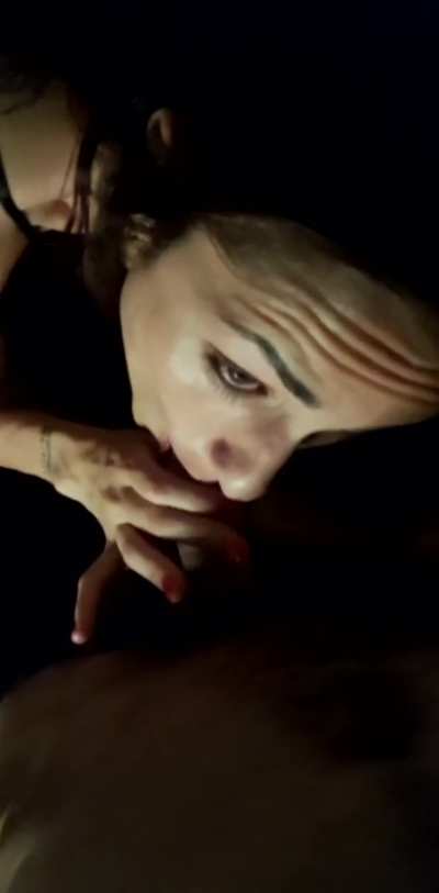 Okay, apparently I'm a very good cock polisher hehe