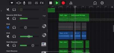 This second “mini” drop from my most recent GarageBand project