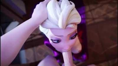 Horny Elsa BJ