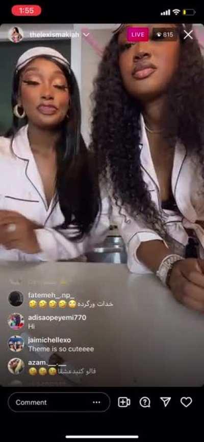 From live last night