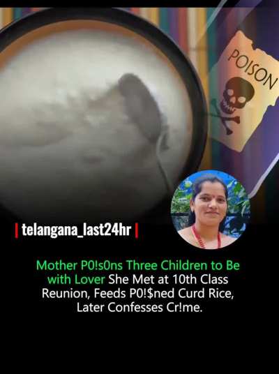 Mother poisons her kids. 💔