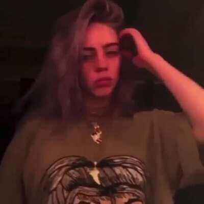 I had a dream I met billie and now I’m sad