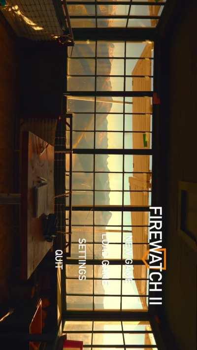 Made an ambience video of an old lookout! 