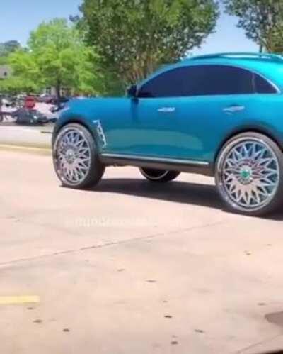 These fixed wheel covers look amazing