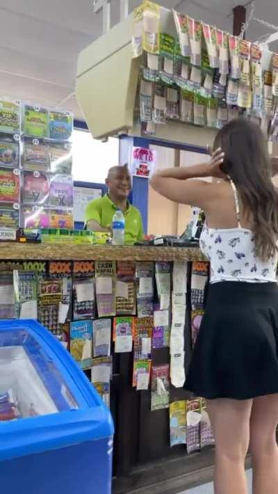 Just the water... oh and here are my boobs