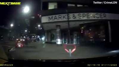 Crazy gang car chase 🔪😬