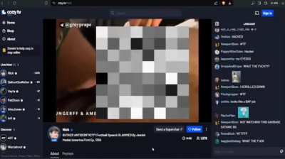 Nick Fuentes was not only caught streaming gay porn, but it was friend of the Show, Hunger FF's video!