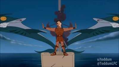 Kostas Tsimikas first session at Melwood