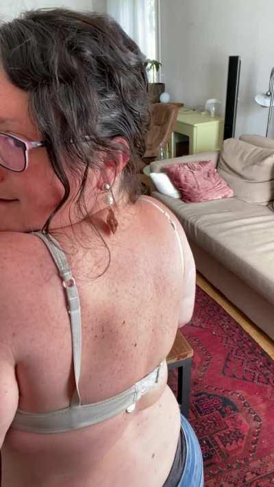 Touch me wherever you want to make me feel good. Afterwards you'll get your dick sucked 😉