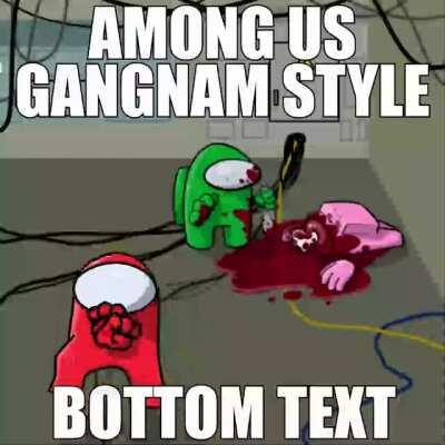 RED SUS!!!! 😳😳😳 GANGMEN STYLE!!?!! 🙏🙏😈✊✊