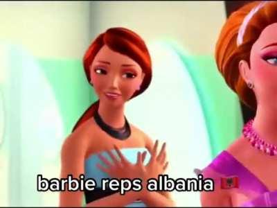 Barbie is proud to be Albanian 😎😎
