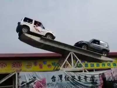 Seesaw for kids, but boys will be boys