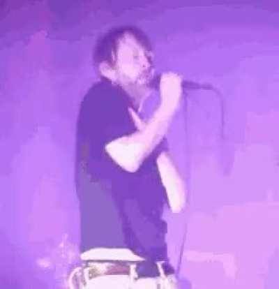 what song do you think thom was dancing to?