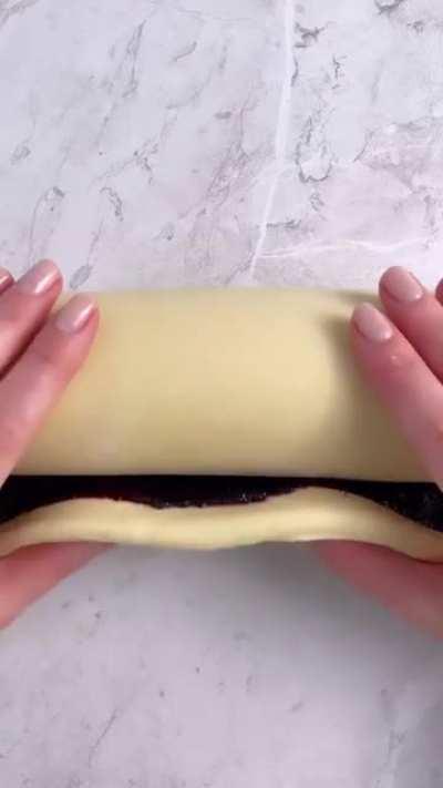 Blueberry Lemon Sourdough Babka.