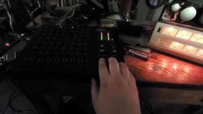 Playing around with my new (to me) Fostex A8. Needs some calibration, but I am really amazed at the sound quality!