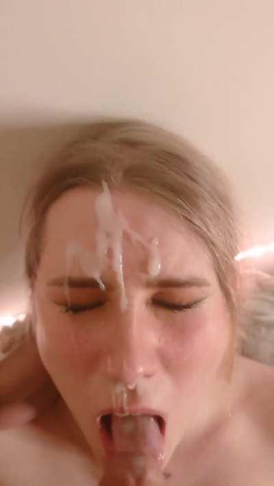 Amateur Cum Cum In Mouth Cumshot Facial Homemade T-Girl Trans Woman Porn