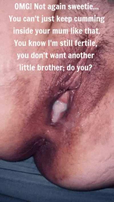 It's borderline impossible to pull out of mommy's welcoming cunt in time😬💦