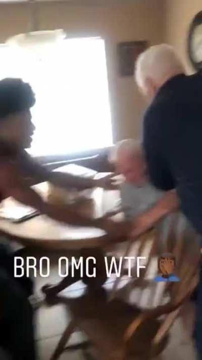 These two having a go at each other