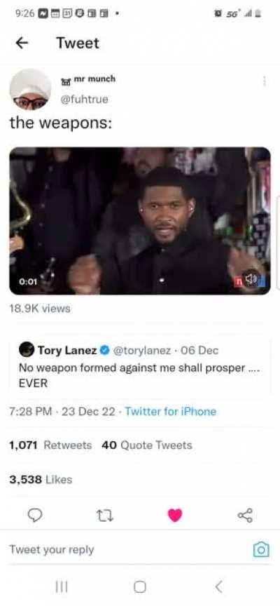 Well, that didn't age well....