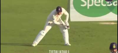 How to say Ben Stokes through eyes