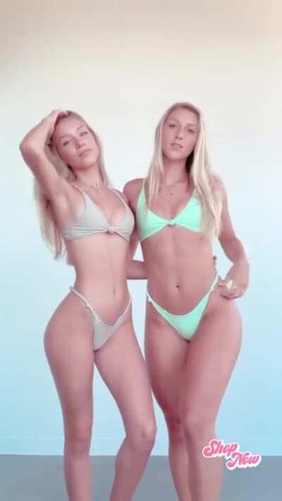 Kenzie Rickert and Annabella Macy