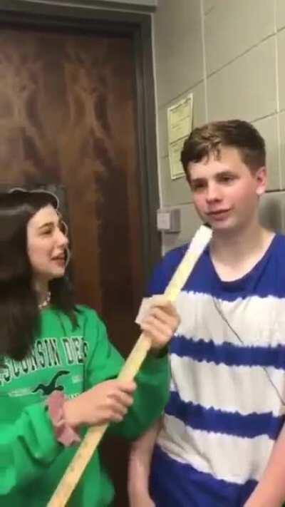 Girl: any weird fetishes? Me: