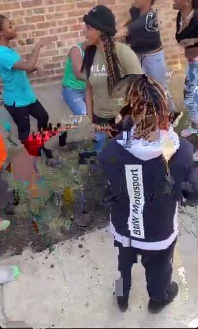 Oblock cupcake fighting some other female