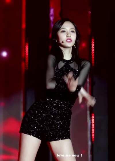Mina - black shorts & top