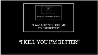 I kill me, I'm better