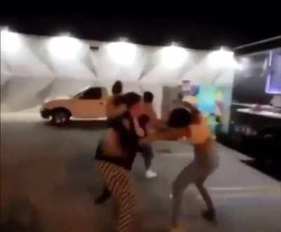 Throwdown... oh shit