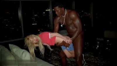 Petite white girl getting used like a sex doll.