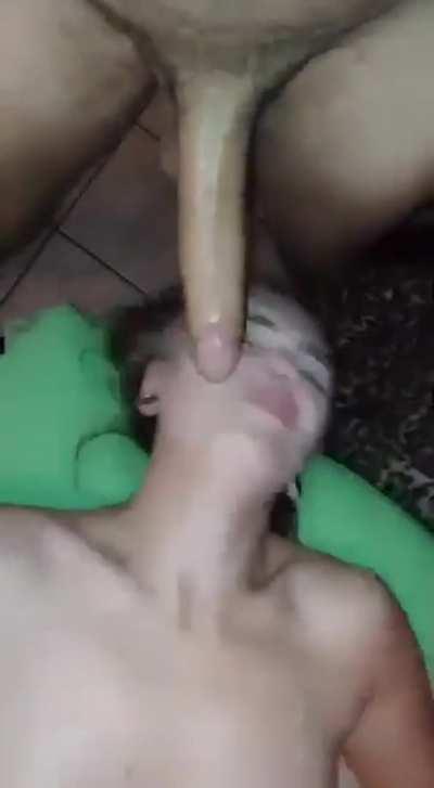 The recoil at the end