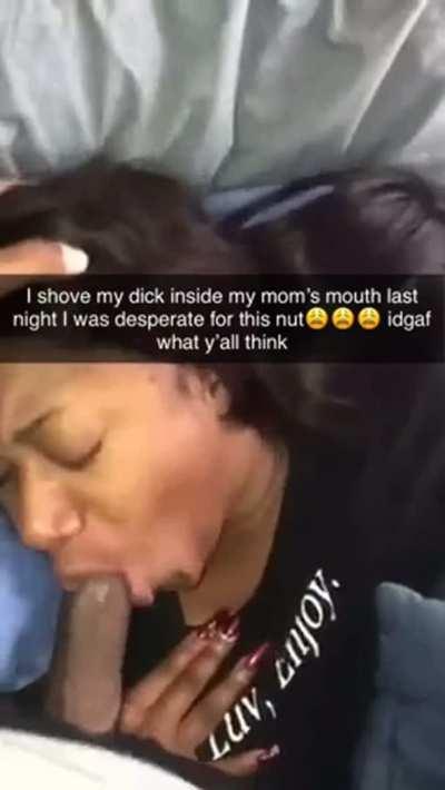 classic black incest snap i made