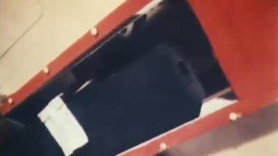 A video of graphite being loaded into an RBMK reactor