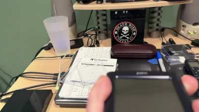 Flinging a dummy SD Card from a Palm TX PDA