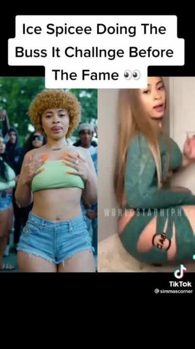 I found the ice spice buss it challenge